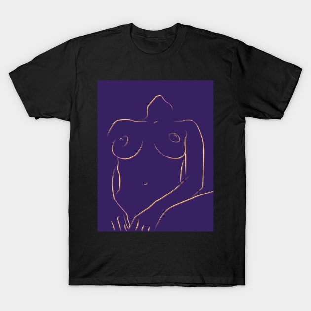 Touching Self T-Shirt by fernandaffp